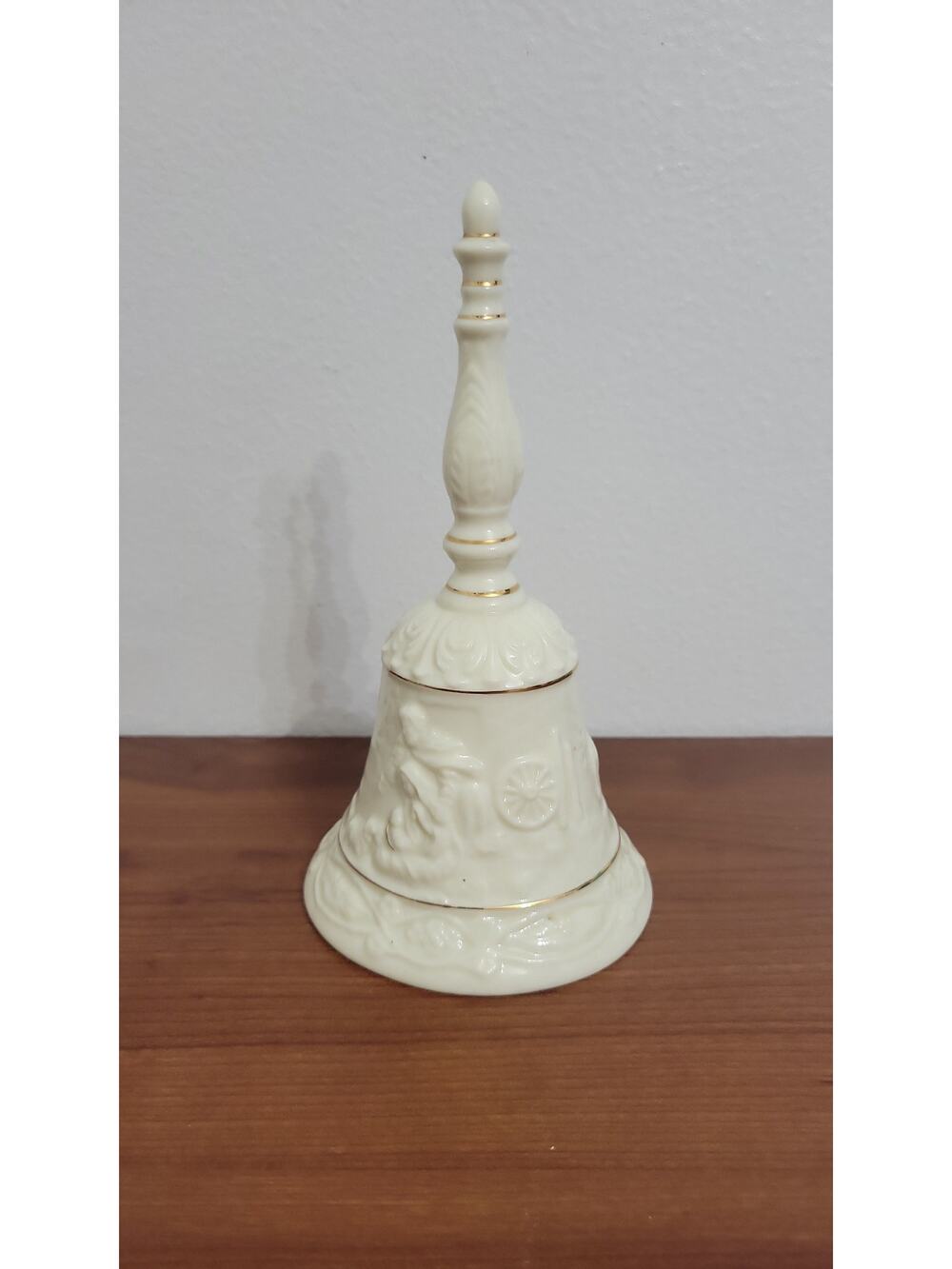 Vintage Porcelain Christmas Theme Bell
